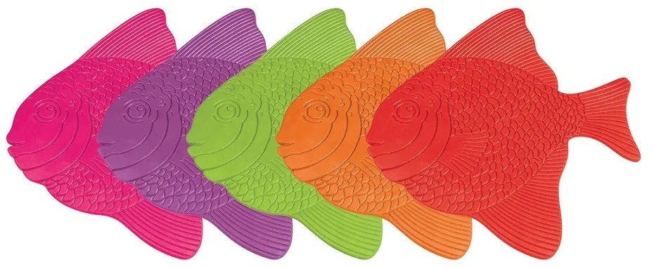 Dziecięce maty antypoślizgowe do wanny 5 szt. 16x16,5 cm Poissons – MSV