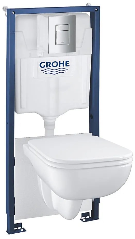 GROHE 39817000 - Zestaw do WC SOLIDO 1,13 m ceramika/biała