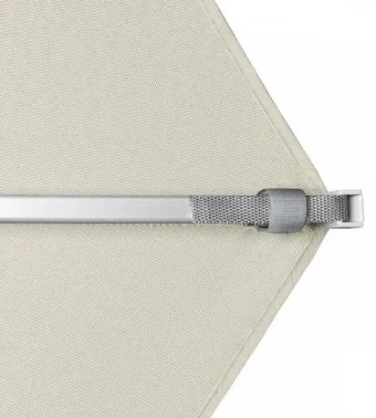 Konstrukcja PROTECT 400P + poszycie - parasol ogrodowy z drążkiem bocznym : Substancja Desen - T840