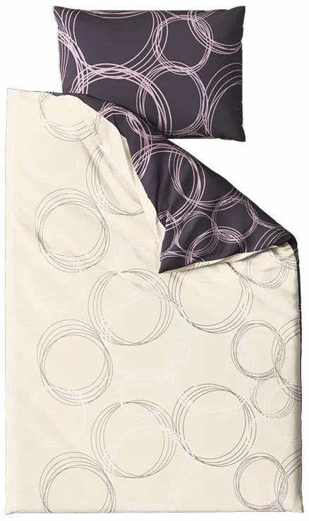 PrzytulneMieszkanie.pl PrzytulneMieszkanie.pl Bawełniana pościel BUBBLES BLEND czarna Rozmiar pościeli: 70 x 90 cm | 140 x 200 cm