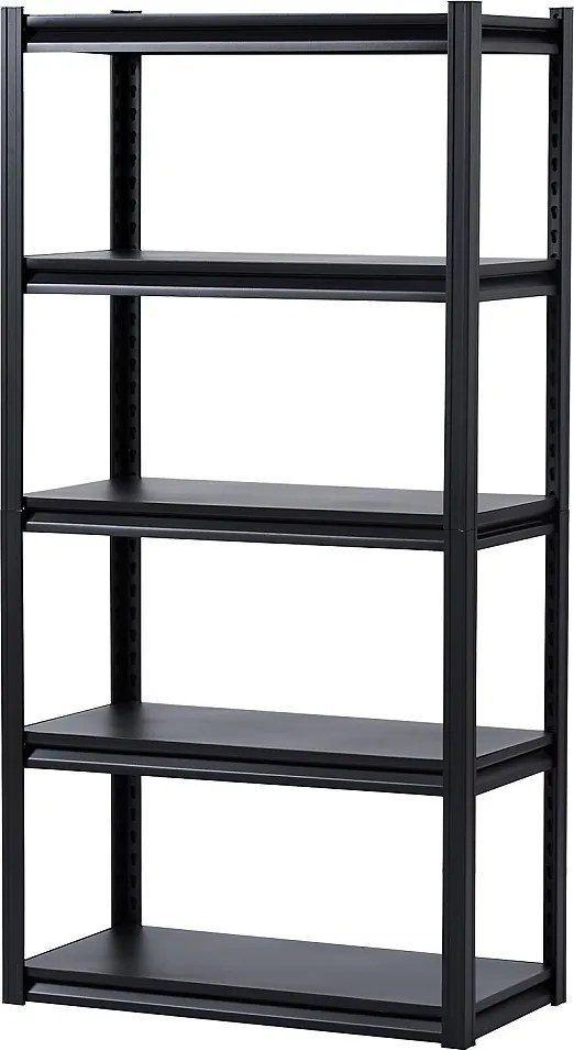 Metalowe Regały Garażowe SucceBuy 41 cm G x 81 cm W x 160 cm W 5-Poziomowe Regały Garażowe