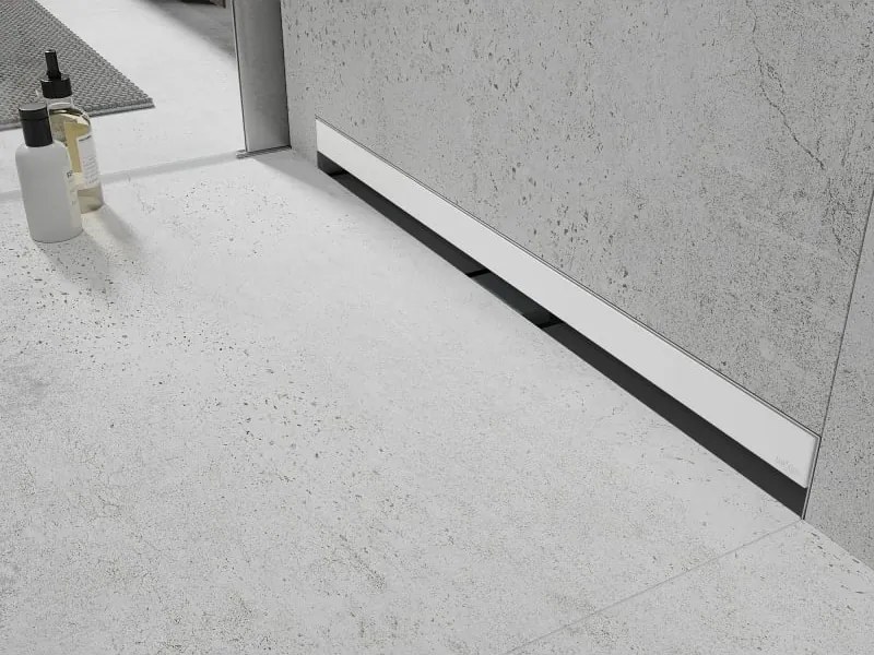 Mexen Flat Wall odpływ liniowy ścienny 2w1 60 cm, biały - 1230060