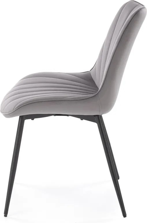 Krzesło do jadalni z przeszyciami K589 Halmar