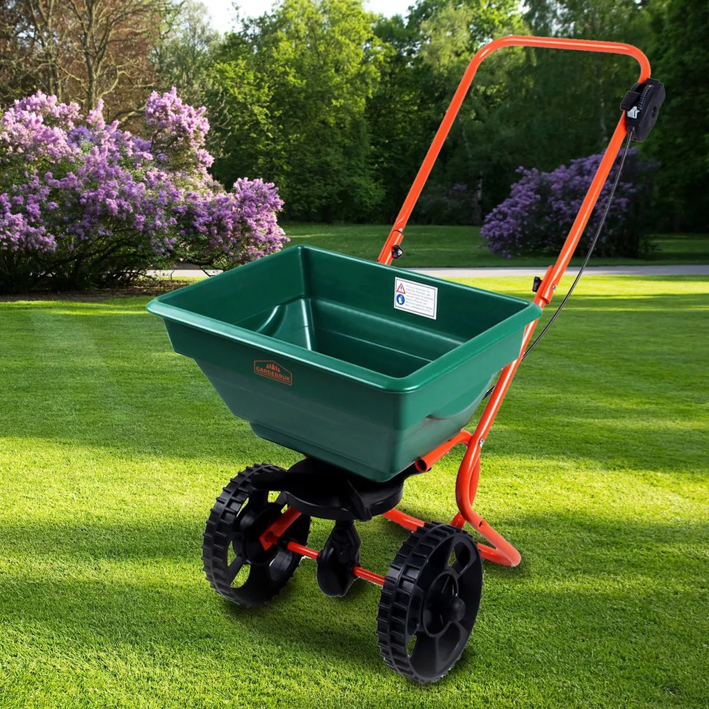 Posypywacz SEED, 25l, zielona/pomarańczowa Gardebruk