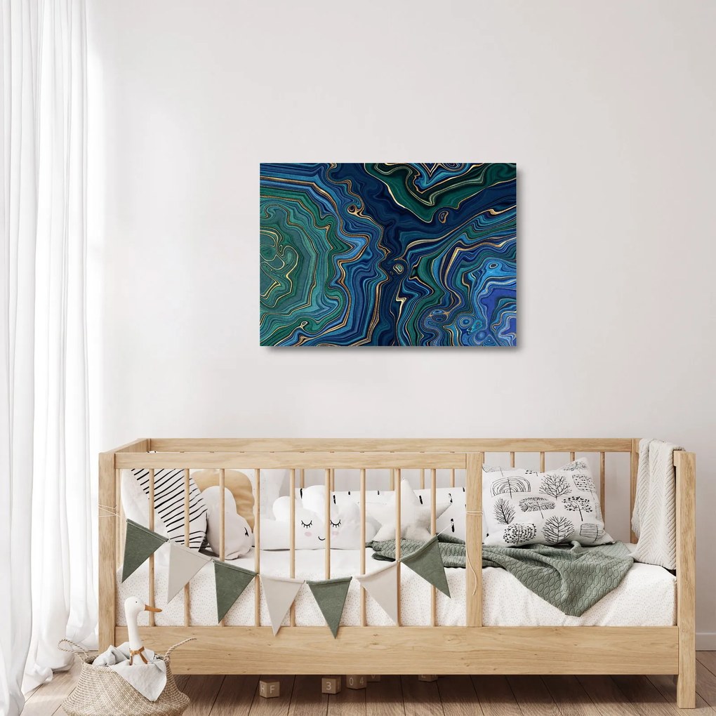Obraz na szkle - Marmur agatowy (70x50 cm)