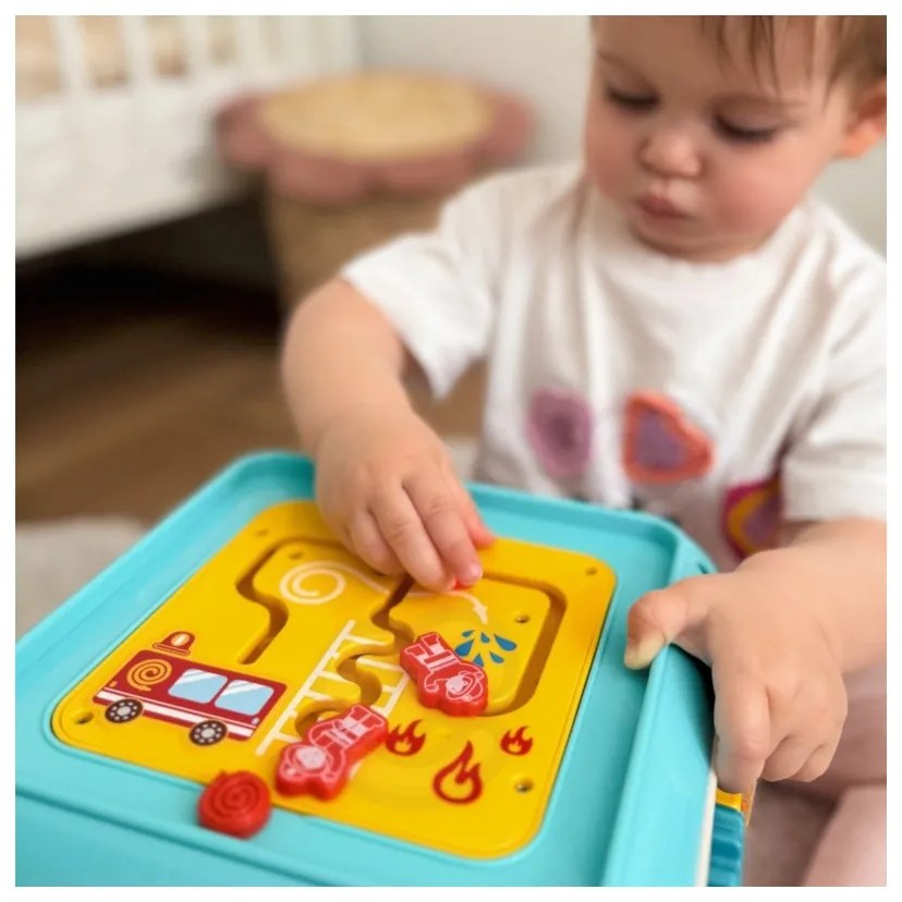 Woopie baby wielofunkcyjna kostka aktywności montessori 6w1 - 18m+
