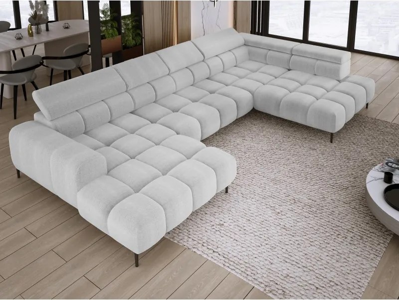 Narożnik PLAZA XL z elektryczną regulacją siedziska WERSAL