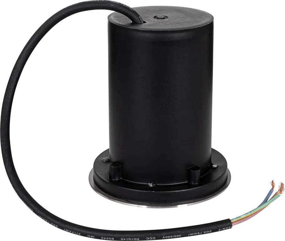 Zestaw 6 nowoczesnych lamp ogrodowych do zabudowy stalowych 35 mm regulowanych IP65 - Delux