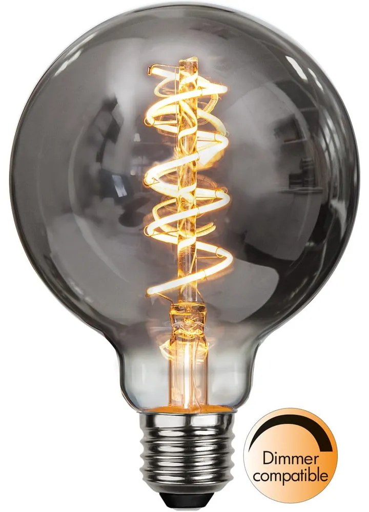 Żarówka filamentowa ze ściemniaczem i ciepłym światłem z gwintem E27, 2 W Spiral Filament – Star Trading
