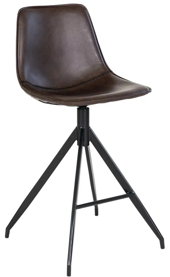 Ciemnobrązowe hokery zestaw 2 szt. 84 cm Monaco – House Nordic