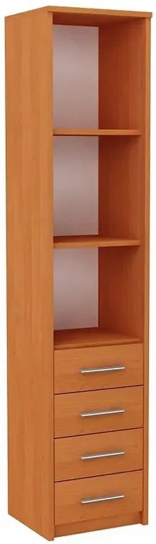 Klasyczny regał do salonu olcha R0-R63