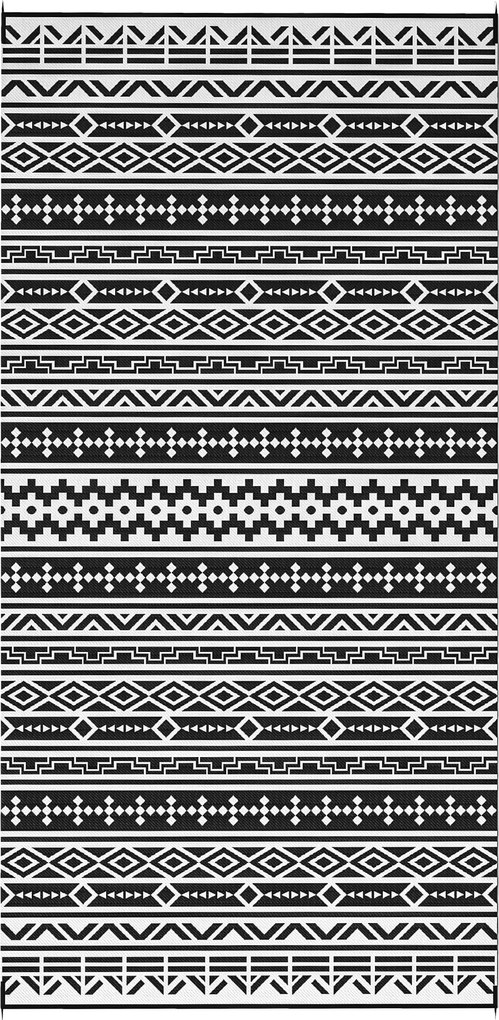 Outsunny Dywan Zewnętrzny Odporny na Warunki Pogodowe, w Stylu Boho, Na Balkon I Do Salonu