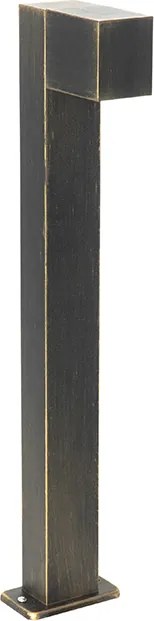 Industrialna lampa podłogowa zewnętrzna antyczne złoto 65 cm IP44 - Baleno