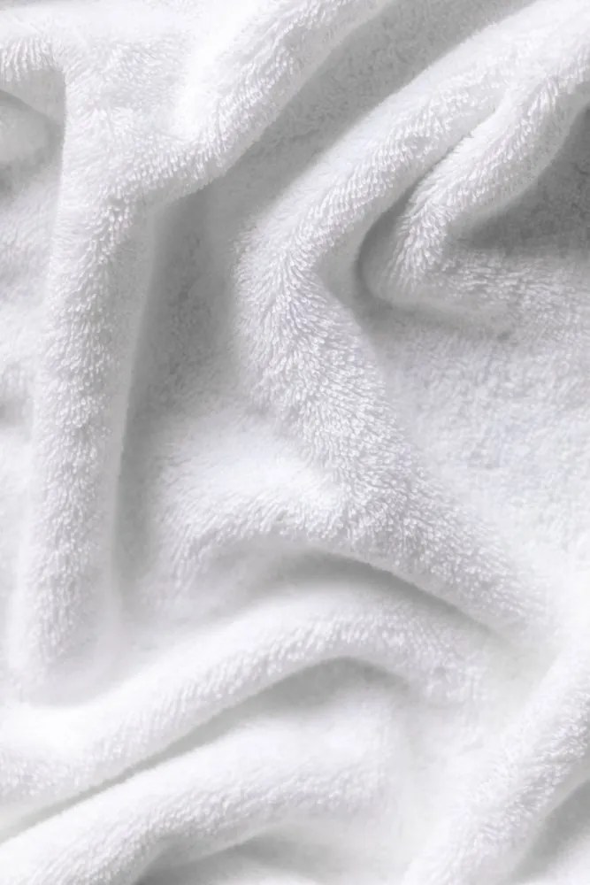 Ręcznik kąpielowy VITA 85x150 cm Biały / lila haft