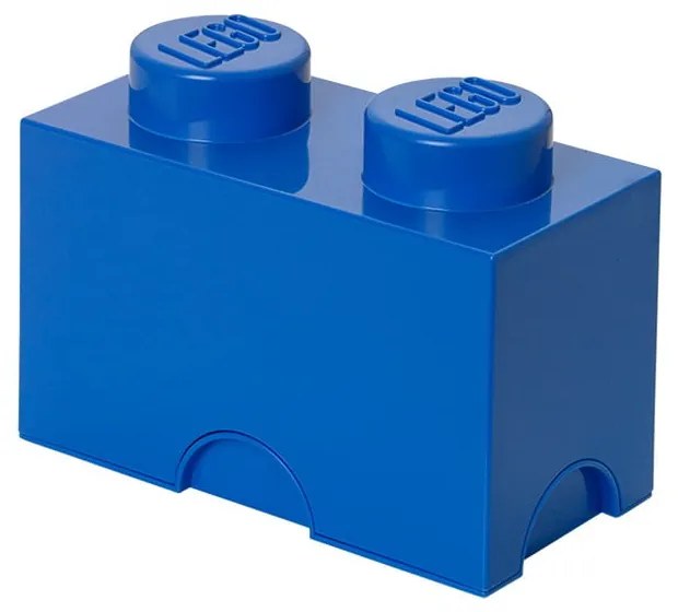Niebieski pojemnik podwójny LEGO®