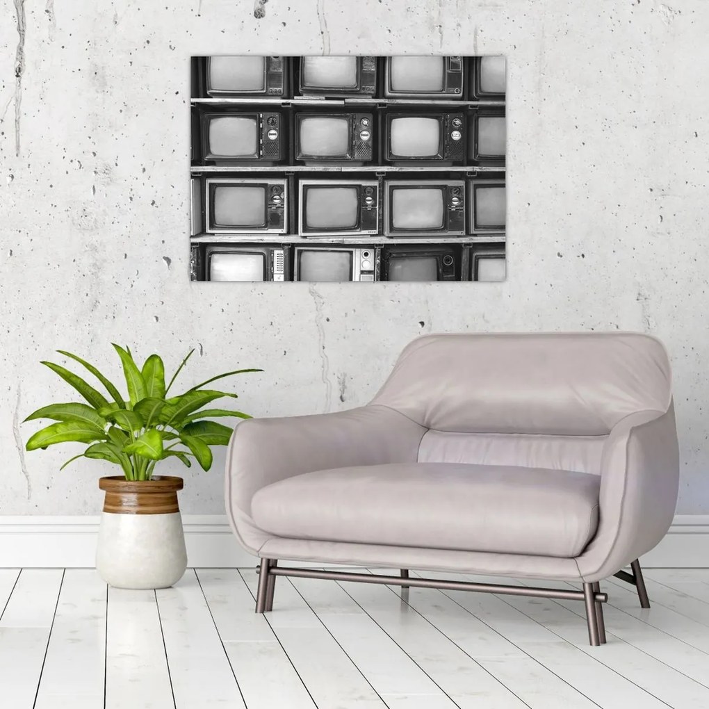 Obraz - Retro TV (70x50 cm)
