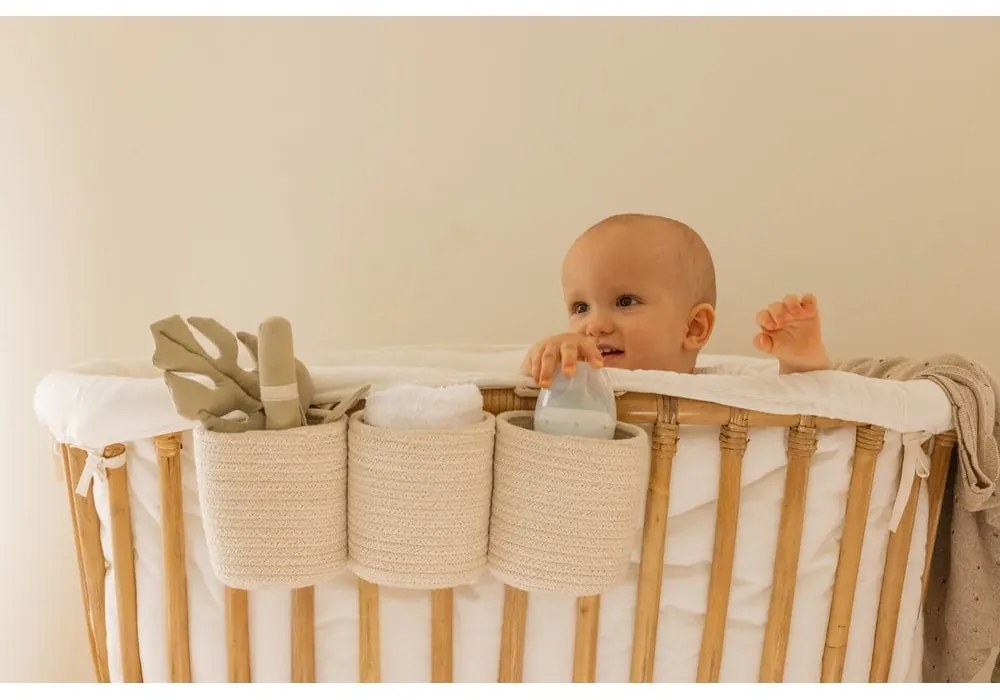 Organizery na łóżeczko zestaw 32 cm Bobby Vanilla – Lorena Canals