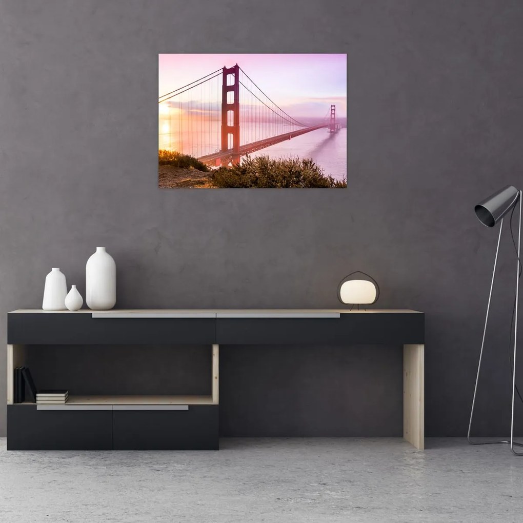 Obraz na szkle - San Francisco (70x50 cm)