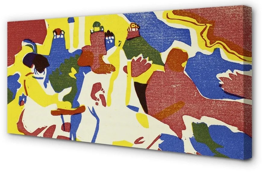 Duży obraz na płótnie Oriental (Orientalisches) - Wassily Kandinsky