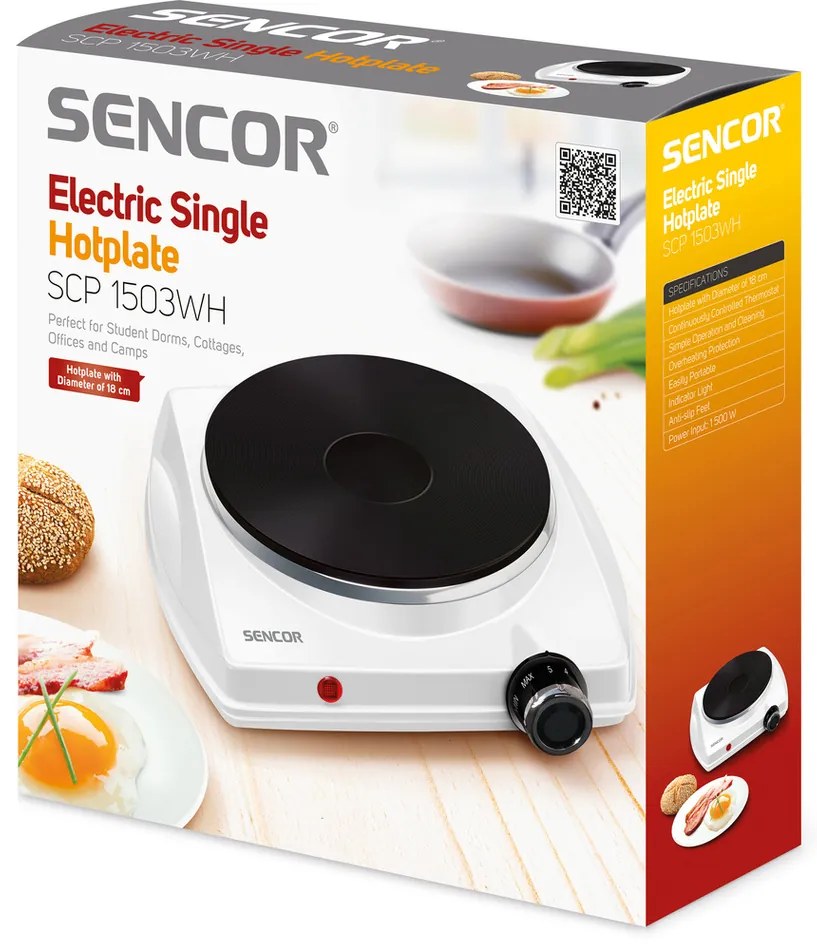 Sencor SSM 1503WH-EUE4 kuchenka jednopalnikowa