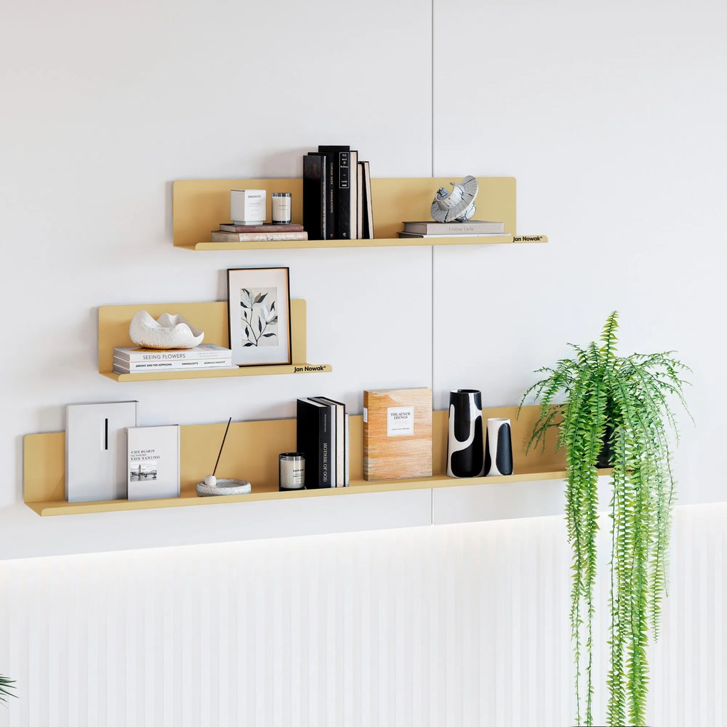 Półka wisząca JOANNE 700 mm, Fresh Style: beżowa