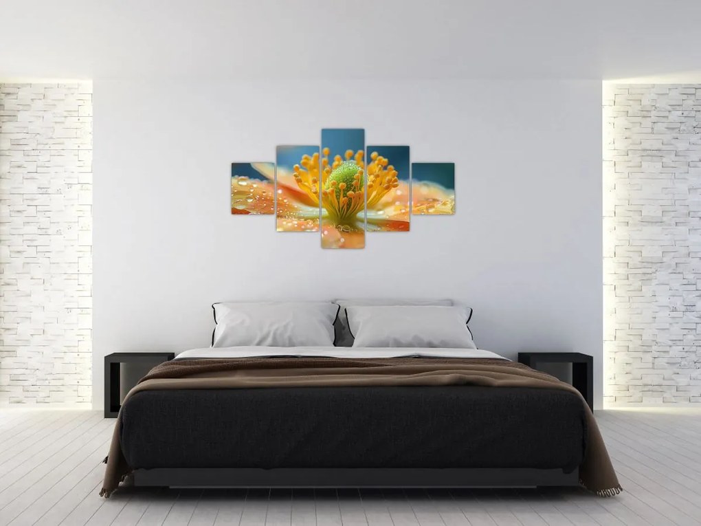 Obraz - Szczegół kwiatu (125x70 cm)