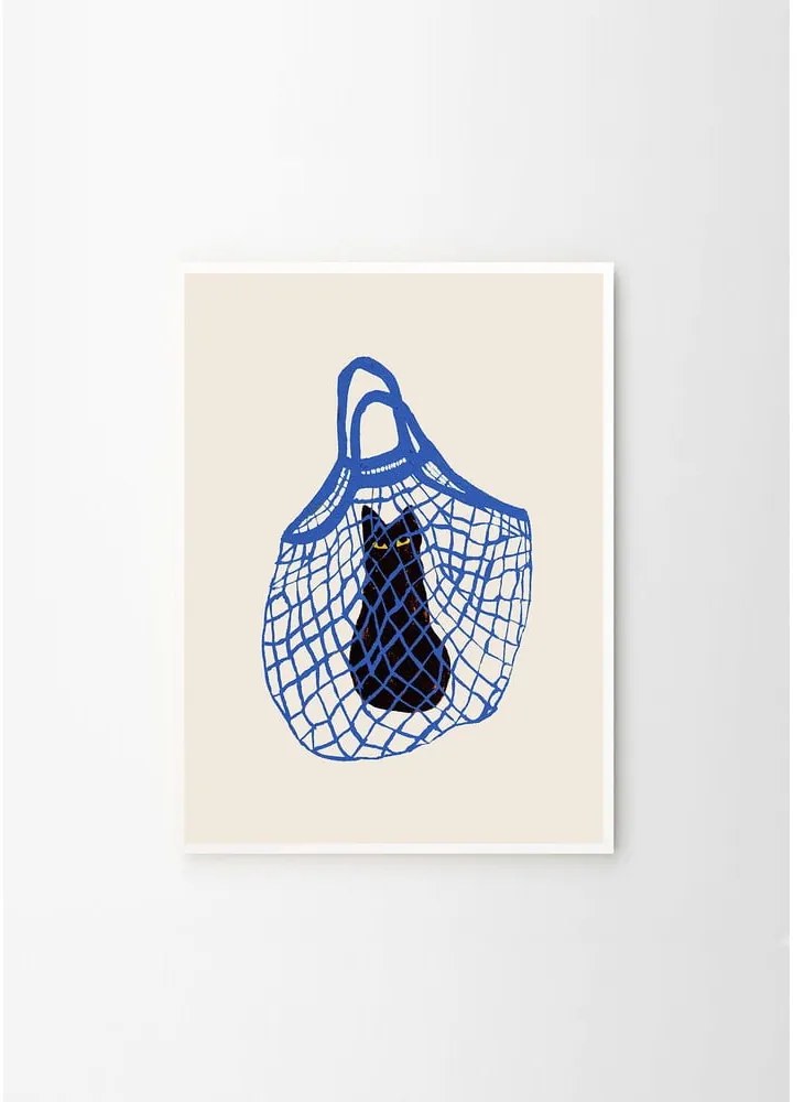 Plakat 30x40 cm The Cat’s In The Bag – Chloe Purpero Johnson – The Poster Club