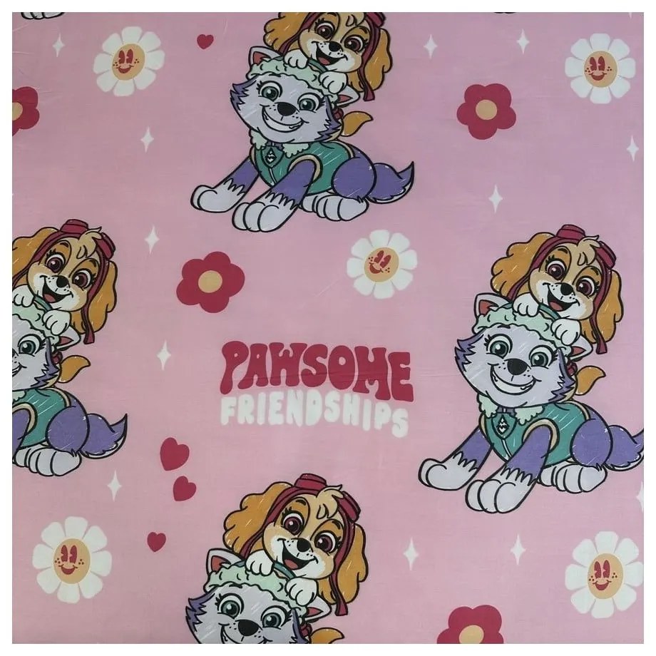 Dziecięca pościel jednoosobowa z mirowłókna 140x200 cm Paw Patrol – Jerry Fabrics