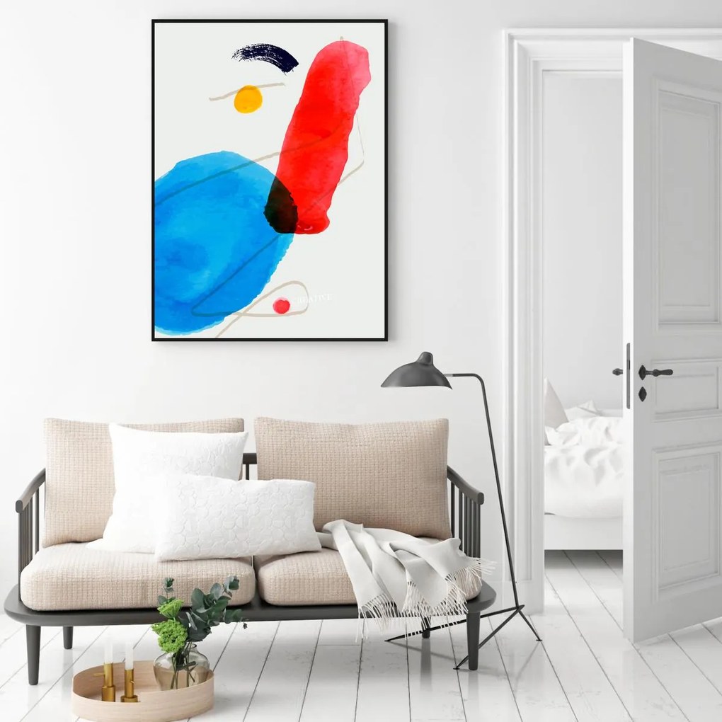 Plakat - Artystyczna abstrakcja (A4)