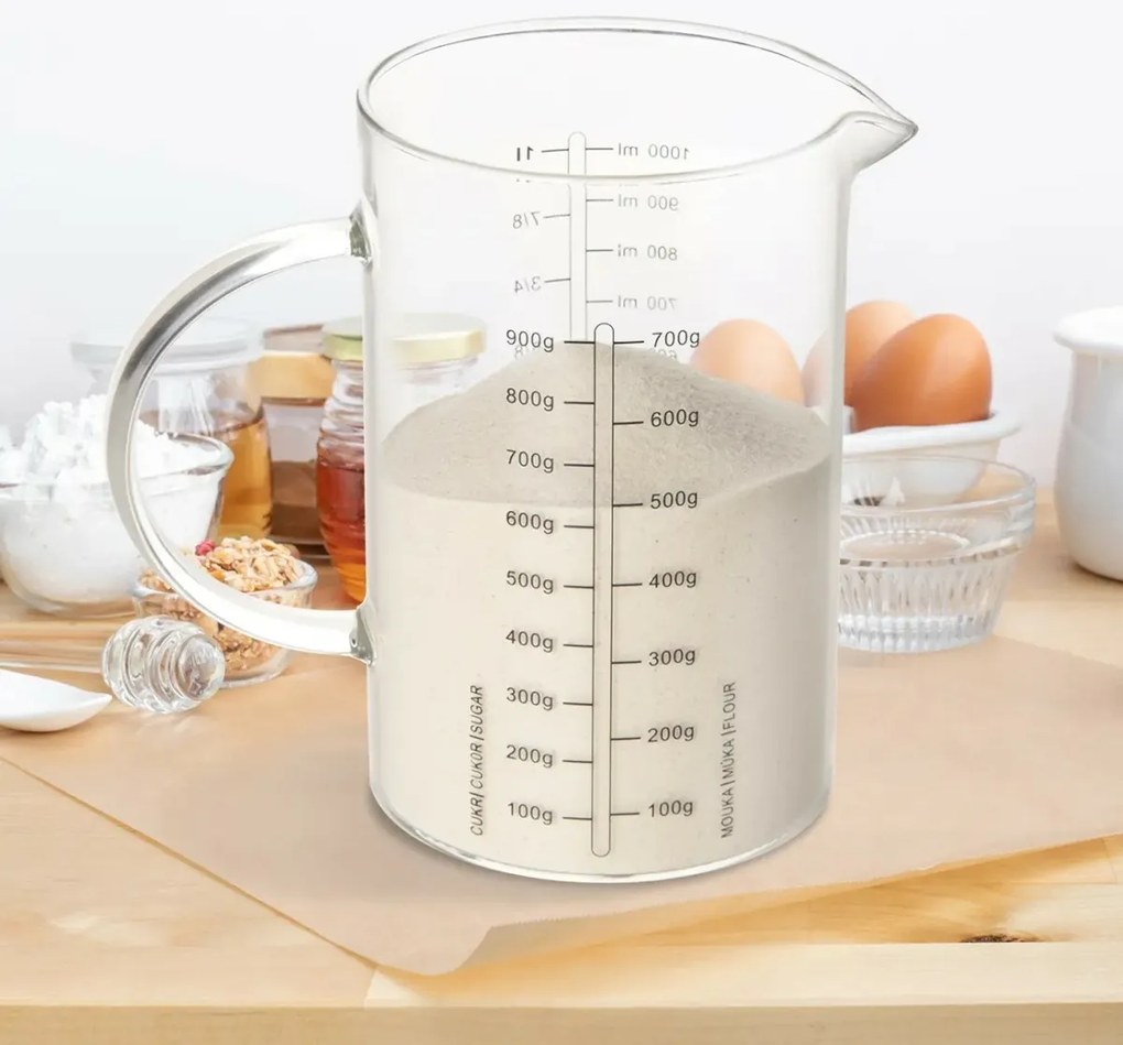 Orion Miarka z borokrzemowego szkła, 1 l