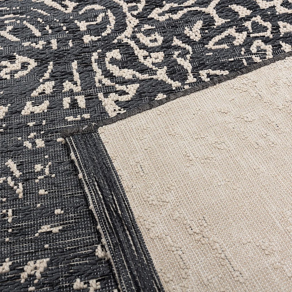Dywan Velvet beige/petrol blue 200x290cm
