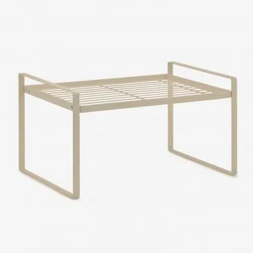 Półka Organizacyjna Z Żelaza Izarne Kremowa Tapioca & 35 Cm - Sklum