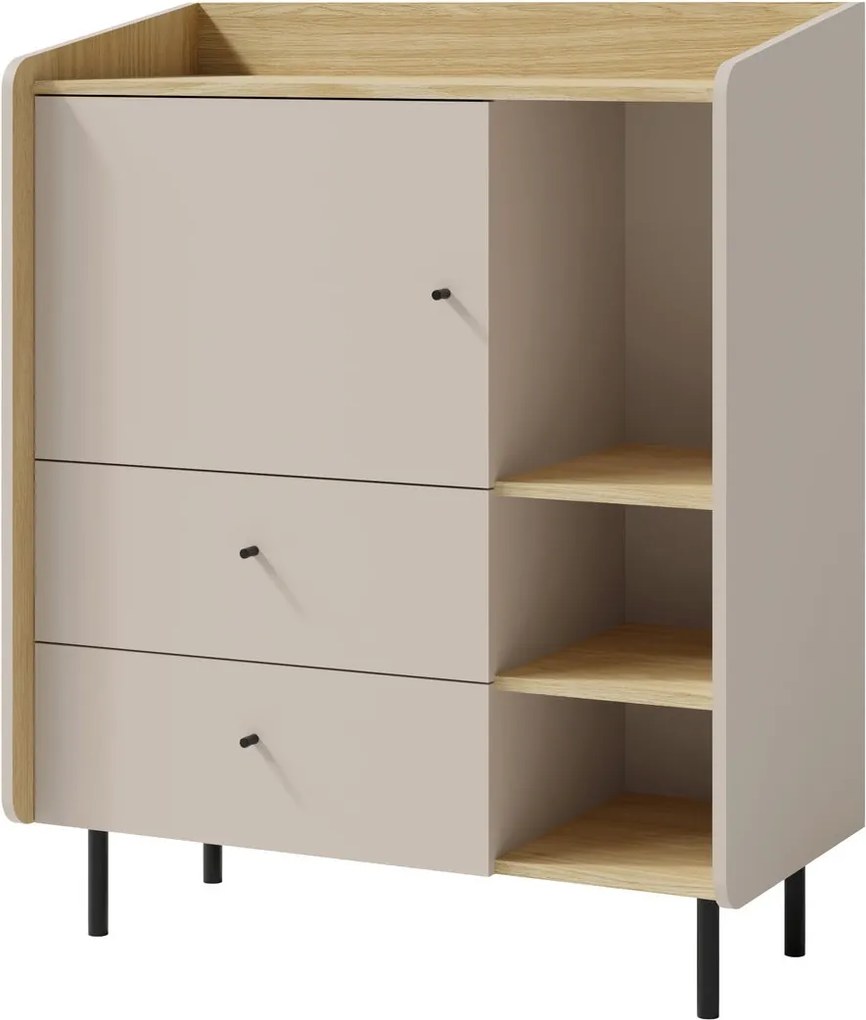 Komoda VETTA 95 cm do Salonu Sypialni Odcienie beżu