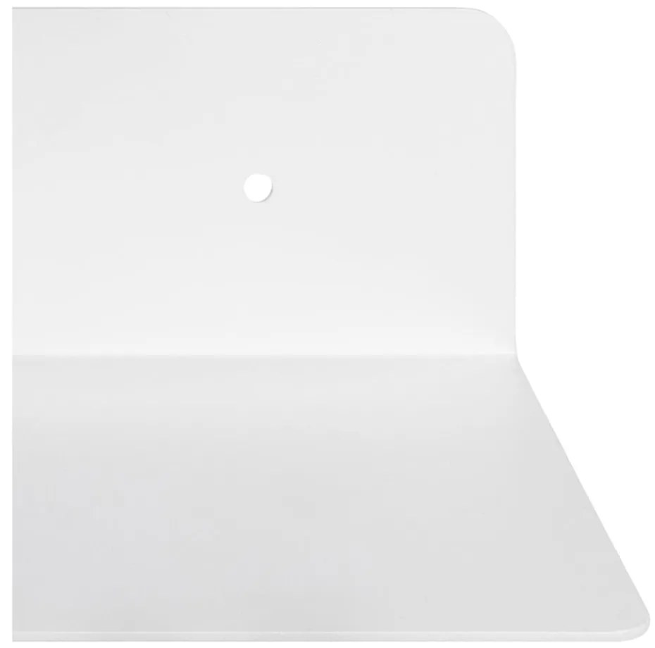 Biała metalowa półka ścienna Actona Joliet, szer. 50 cm