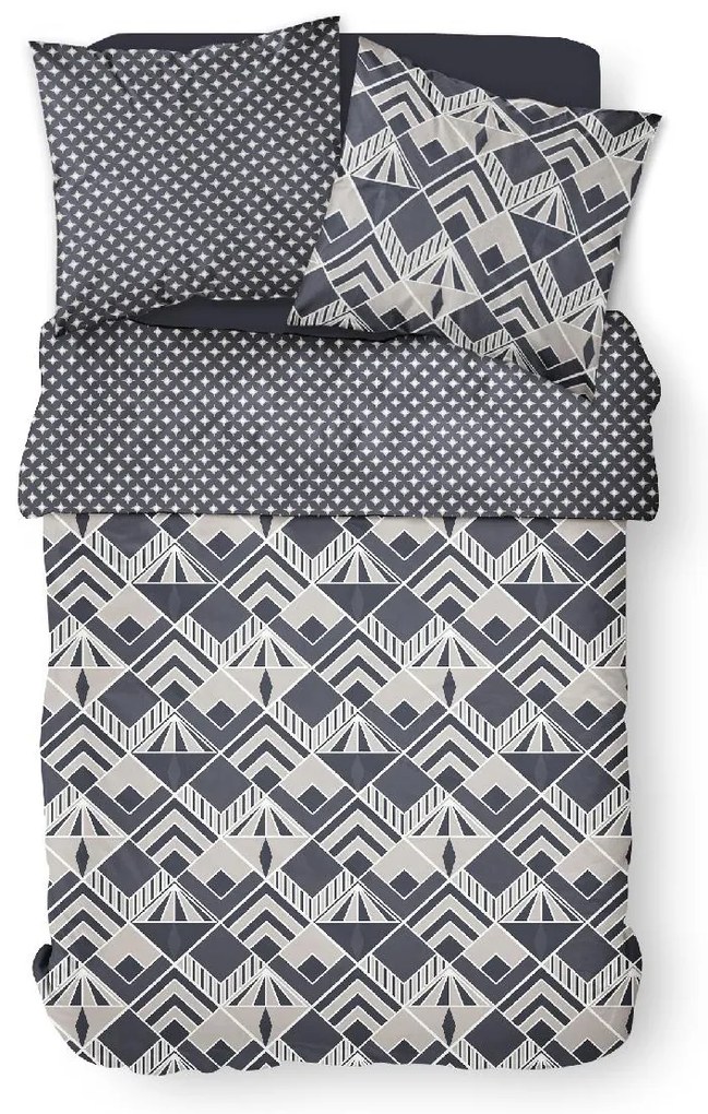 Pościel bawełniana Winter time, dwustronna, 220 x 240 cm