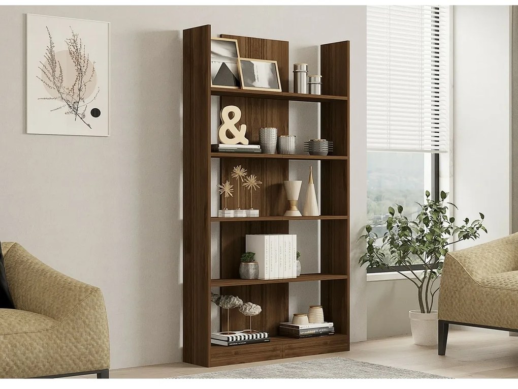 Biblioteczka Ikiz Walnut