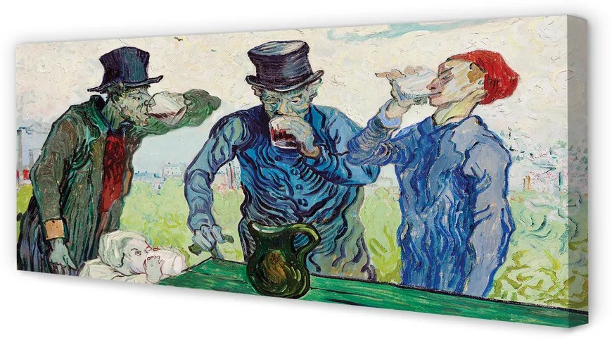 Zdjęcie na płótnie Pijący - Vincent van Gogh