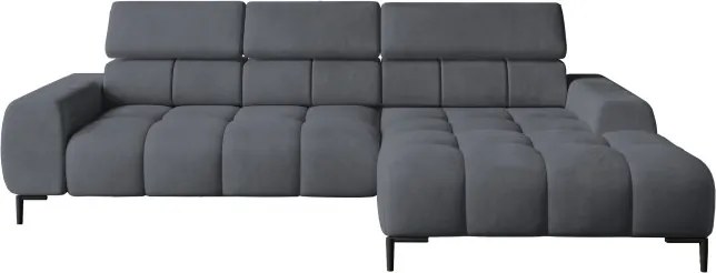 Narożnik PLAZA Mini Prawostronny w tkaninie Solar 96 WERSAL