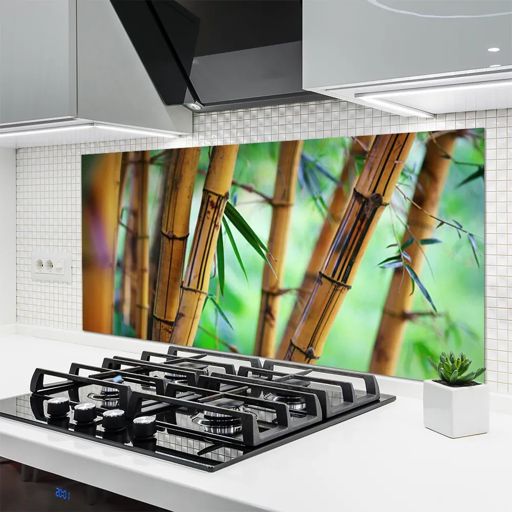 Panel nad blat kuchenny Harmonijny Akcent Bambusa