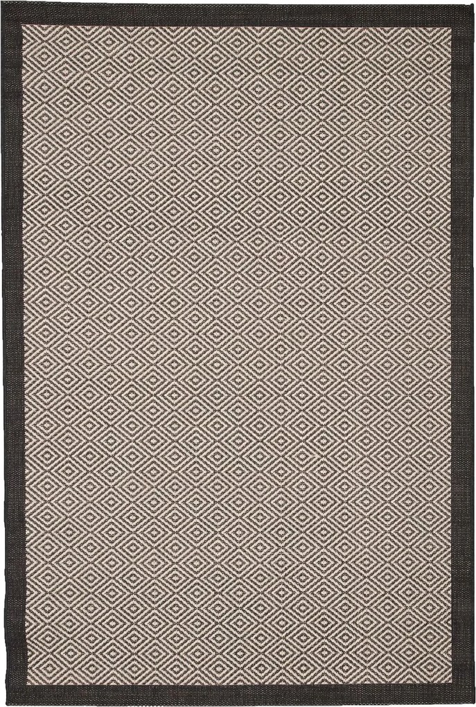Dywan Modern Geometric black/ sand 160x230cm
