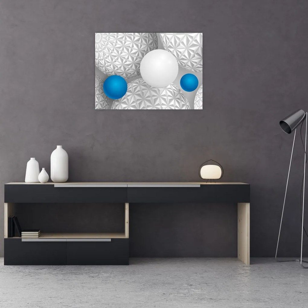 Obraz na szkle z motywem 3D (70x50 cm)