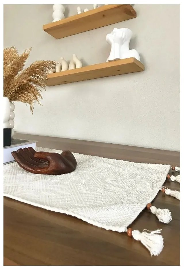 Bieżnik z bawełny organicznej 40x130 cm – Mila Home