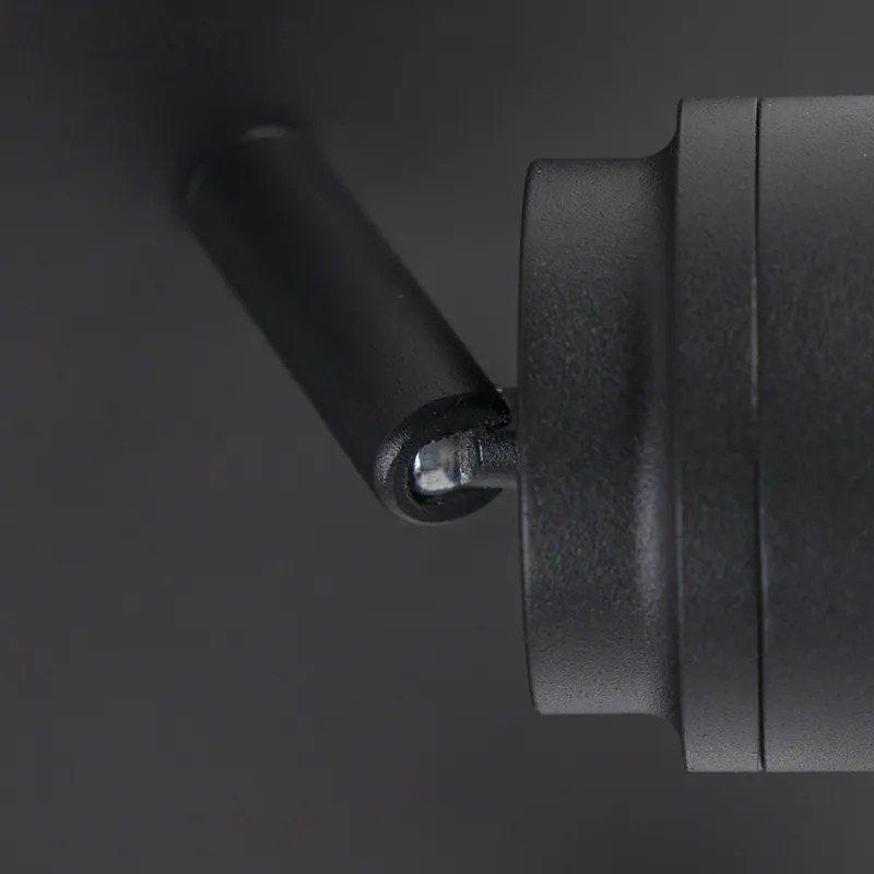 Inteligentny reflektor łazienkowy czarny IP44 z 3 WiFi GU10 - Ducha