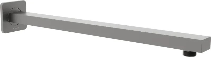 Mexen Cube ramię prysznicowe ścienne 40 cm, gun gray szczotkowany - 79112-66