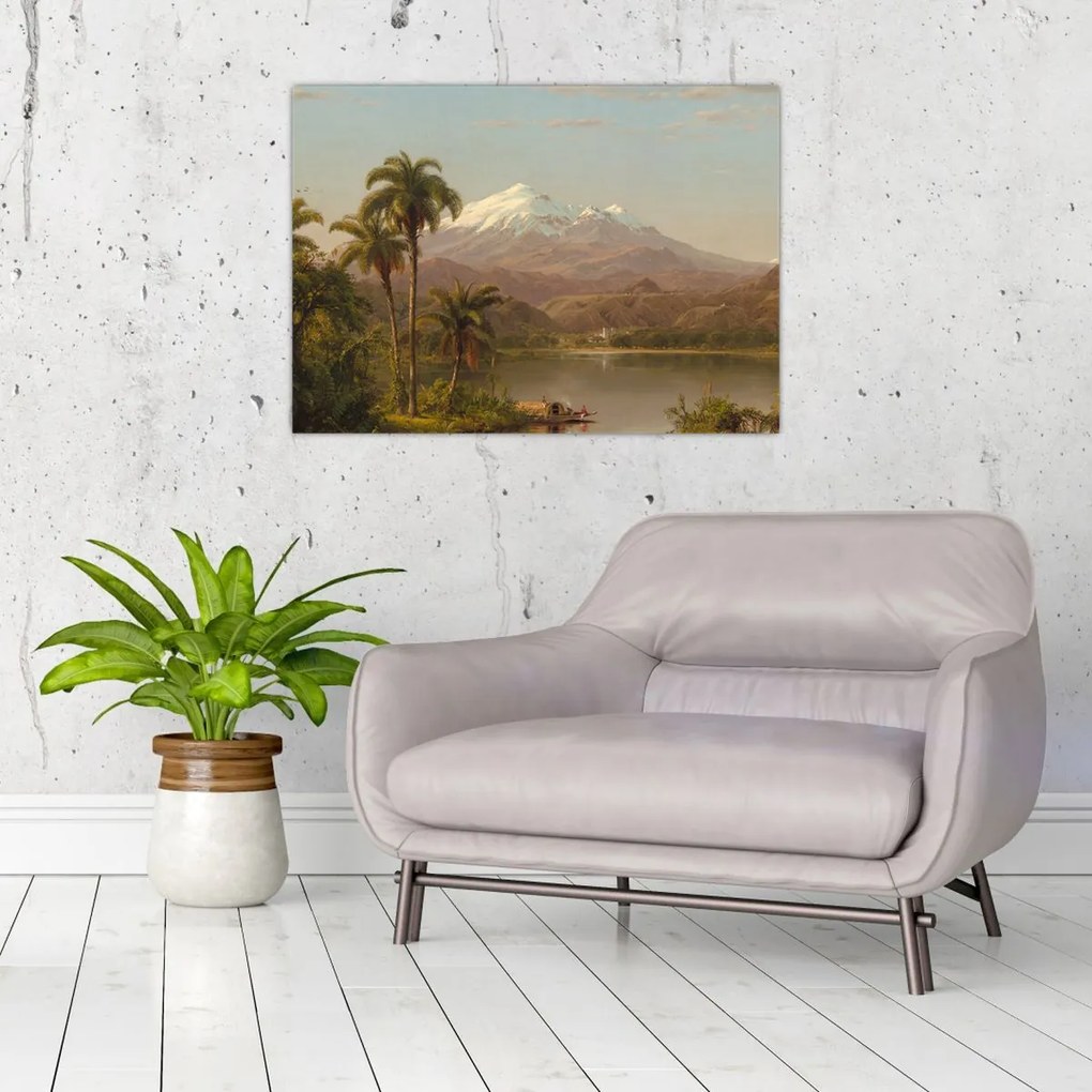 Obraz - Frederic Edwin Church, Tamaca Palms, reprodukcje (70x50 cm)