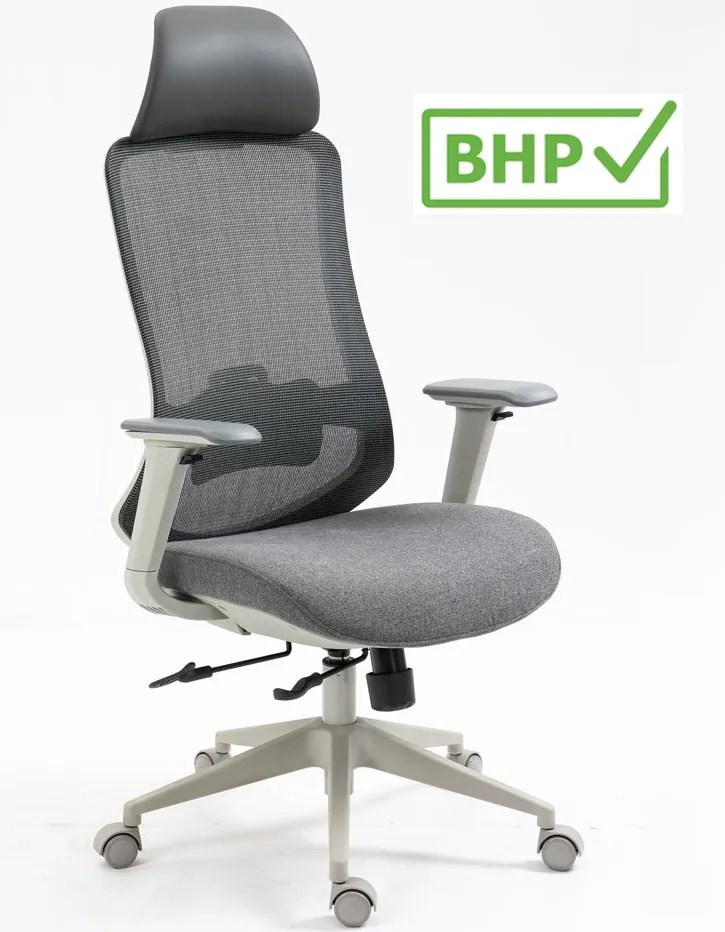 Ergonomiczny fotel biurowy Ergon, zgodny z normą BHP