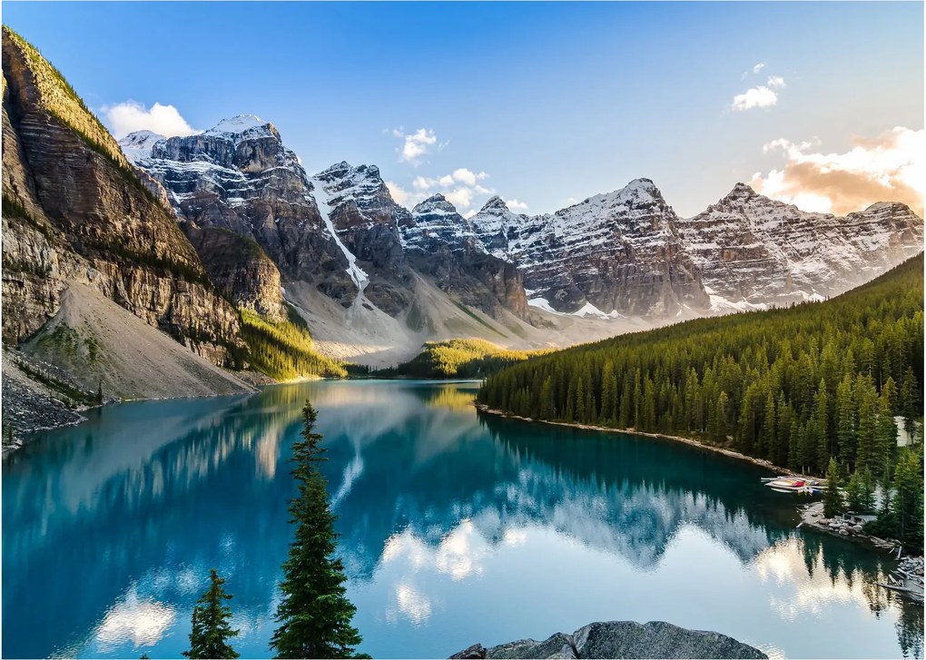Obraz - Kanada, Park Narodowy Banff, Jezioro Moraine (70x50 cm)