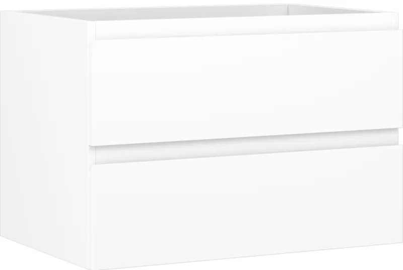 Mexen Orio szafka łazienkowa podumywalkowa 70 cm, 2 szuflady, biała mat  - 91A10-07047-2-BFF01