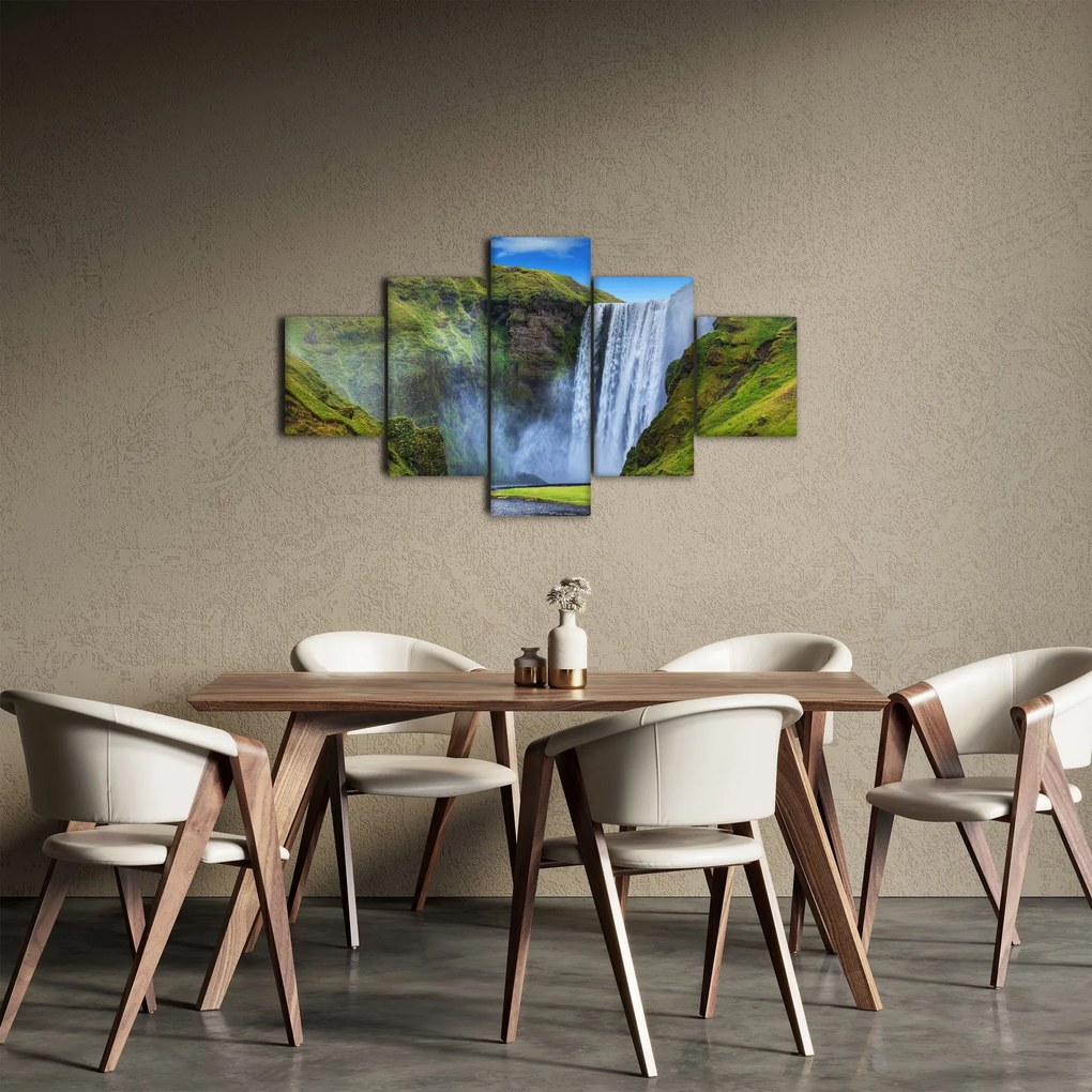 Obraz - Wodospad Seljalandsfoss (125x70 cm)