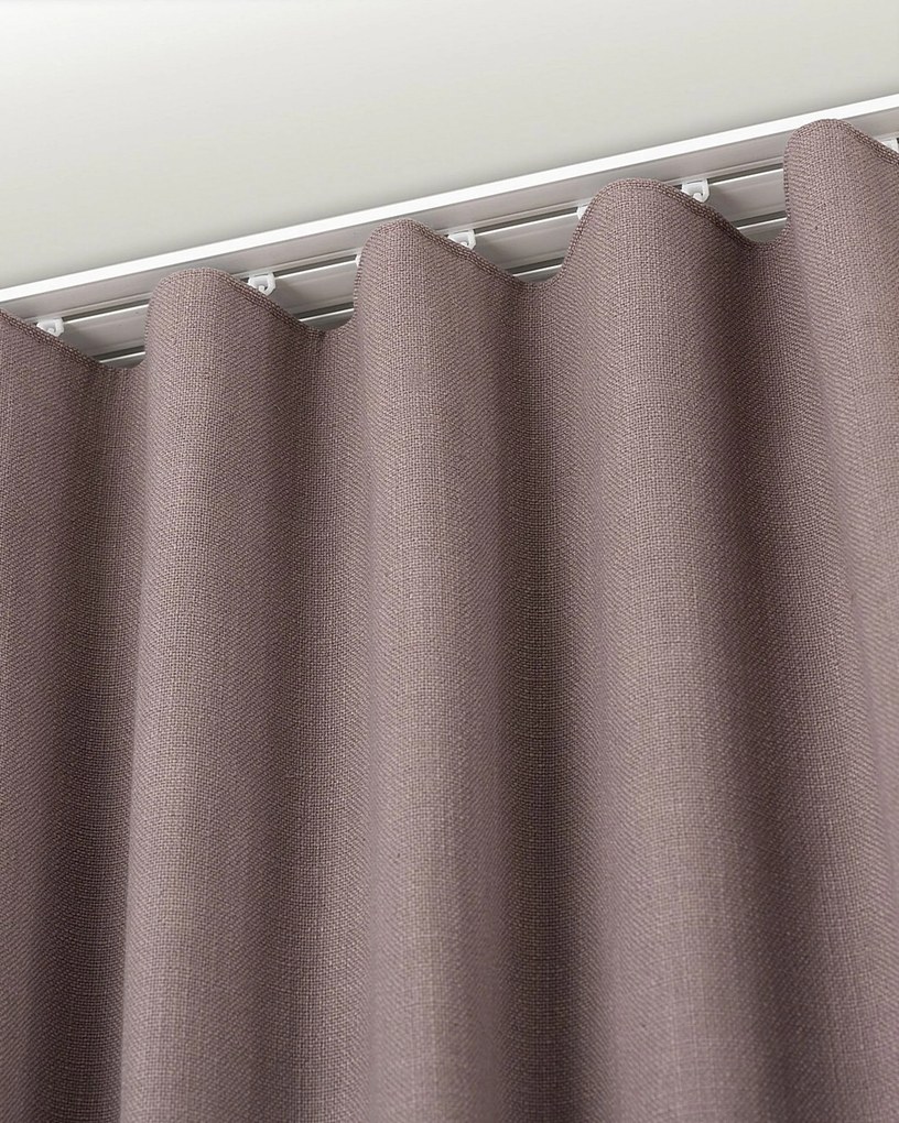 Zasłona gotowa na taśmie marszczącej 140x280cm dimmed pink 1 szt.